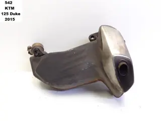 UITLAAT KTM 125 Duke 2013 - 2016