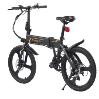 NIUBILITY B20 Electric Moped Folding Bike 20 inch 6-Speed