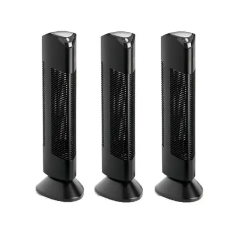 Luchtreiniger actie! 3 x PR-369R luchtreinigers zwart