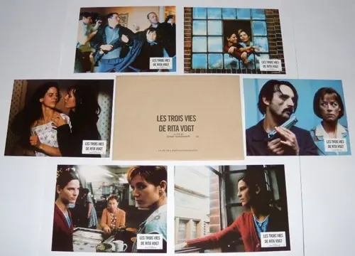 DIE STILLE NACH DEM SCHUSS lobbycard set.