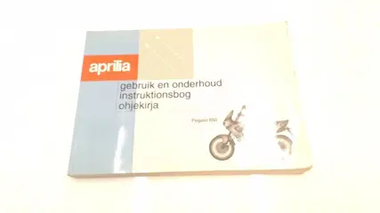 INSTRUCTIEBOEKJE Aprilia Pegaso 1992 - 2005