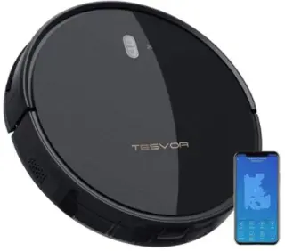 Tesvor M1 Robot Vacuum Cleaner 4000PA Suction with Real-Time