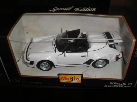 Maisto porsche 911 speedster 1989, nieuw