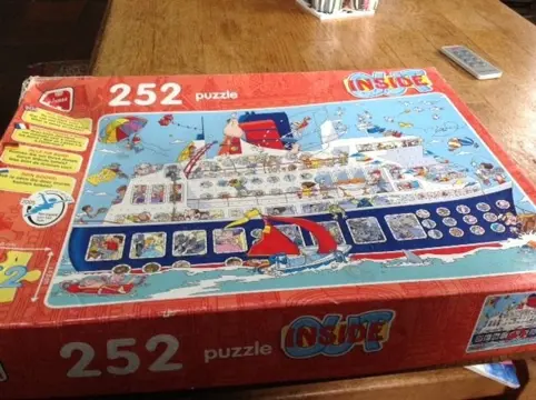 Puzzel Jumbo inside, 252 stukjes