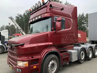Scania T164-480 V8 T164 GA8x4/4 NA 480 (bj 2003, automaat)