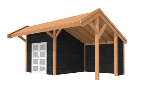Tuinhuis douglas Kapschuur Premium 1: 500 x 310 cm