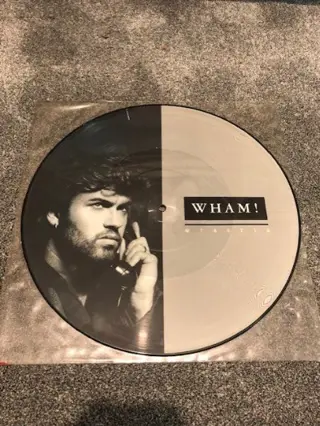 Wham 12inch foto Vinyl I'm your man, 1985 Limited Edition