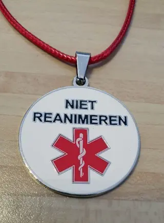 Luxe niet-reanimeren hanger