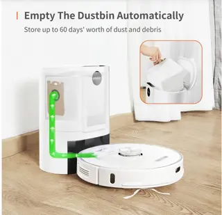 Proscenic Ultenic T10 Robot Vacuum Cleaner with Self-Emptyin
