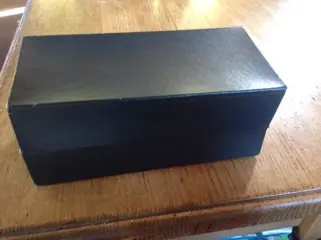 Onderzetters, glas in opbergdoos - 11 stuks