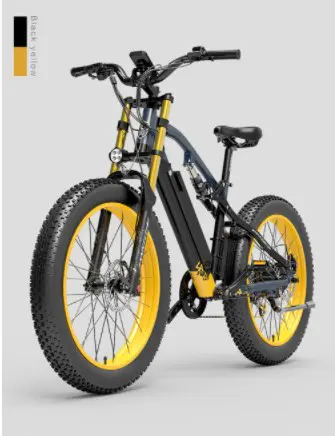 LANKELEISI RV700 16Ah 48V 1000W Electric Bicycle 26inch 42km