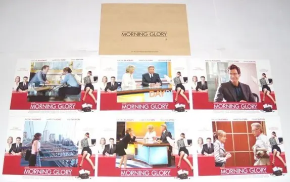 MORNING GLORY lobby cards.