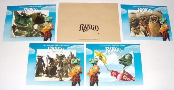 RANGO lobby cards.