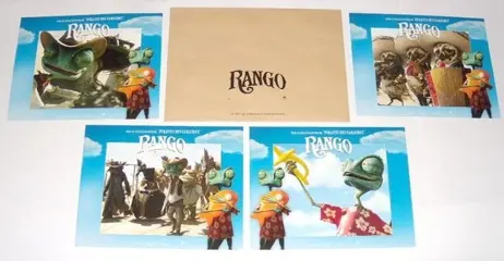 RANGO lobby cards.