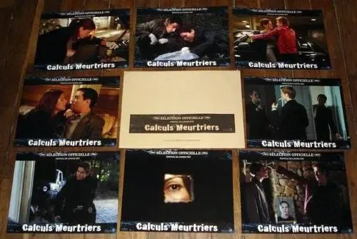 MURDER BY NUMBERS lobbycard set.