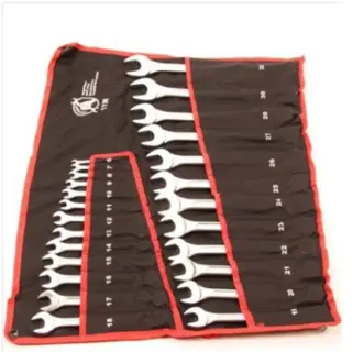 Steek-ringsleutelset 25-delig