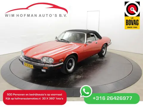 Jaguar XJ-S 5.3 V12 278PK Convertible first paint Leer Elektr ramen stoelverw