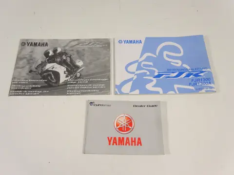 INSTRUCTIEBOEKJE Yamaha FJR 1300 2003 - 2005