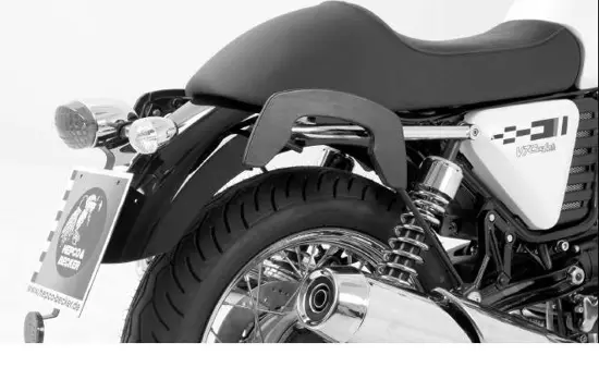 KOFFERBEUGELSET Moto Guzzi V7 Cafe 2008 - 2010