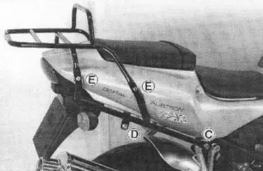 TOPKOFFERDRAGER Triumph Speed Triple 955 2000 - 2004