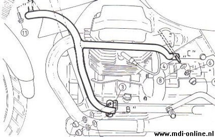 VALBEUGEL Moto Guzzi Quota 1000 1992 - 1995