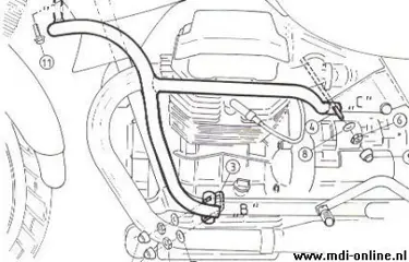 VALBEUGEL Moto Guzzi Quota 1000 1992 - 1995