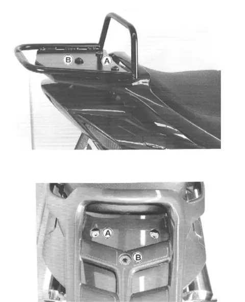 TOPKOFFERDRAGER Yamaha FJR 1300 2001 - 2002 / 2003 - 2005