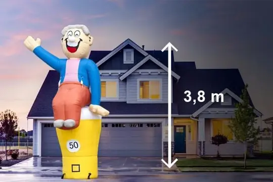 Abraham pop op bierglas te huur, landelijke bezorging mogeli