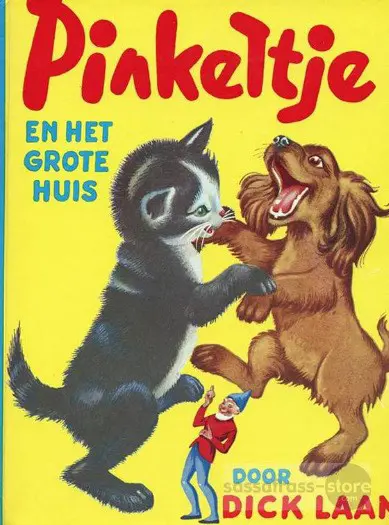 Dick Laan ~ Pinkeltje 5: Pinkeltje en het grote huis