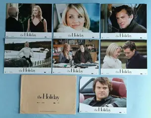 THE HOLIDAY lobbycard set.