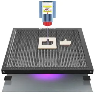 SCULPFUN 400x400mm Laser Cutting Honeycomb Working