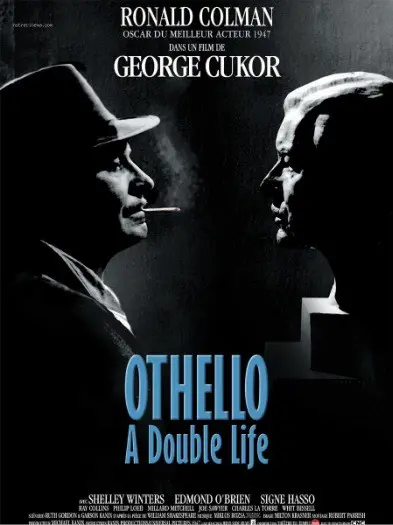 A DOUBLE LIFE filmposter.