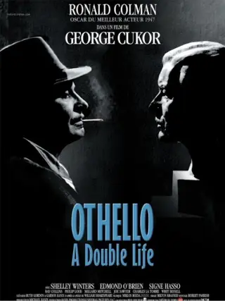A DOUBLE LIFE filmposter.