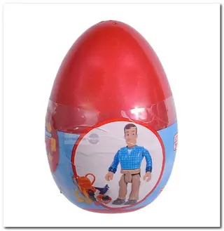 Brandweerman Sam verrassingsei met speelfiguur