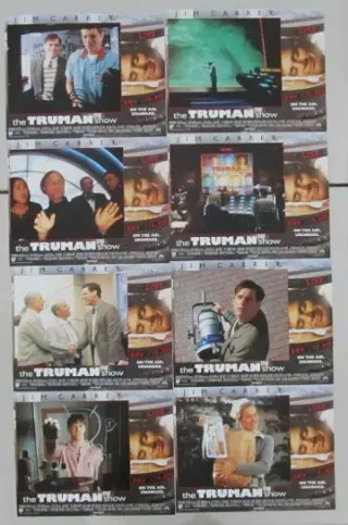 THE TRUMAN SHOW lobbycard set.