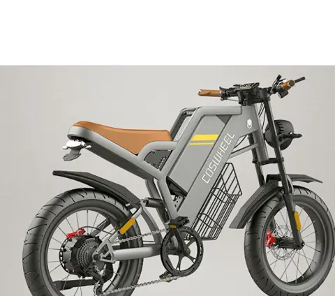 COSWHEEL GT20 Electric Off-road Bike, 20*4.0 inch Tire, 750W