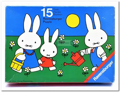 Nijntje in de tuin - Ravensburger - 15 Stukjes