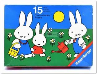 Nijntje in de tuin - Ravensburger - 15 Stukjes