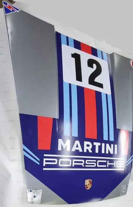Decoratief object - Porsche 911Martinifront bonnet -
