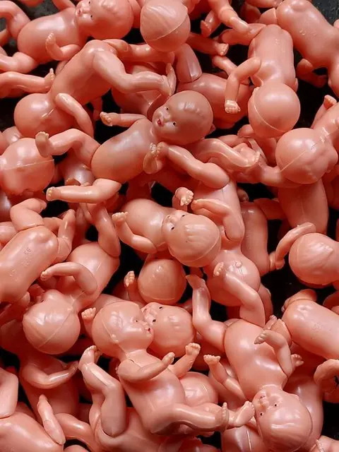 49 poppetjes ES Germany 5 cm - Pop - 1980-1989