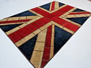 Moderner feiner Pachtwork Top Qualität - Tapijt - 260 cm -