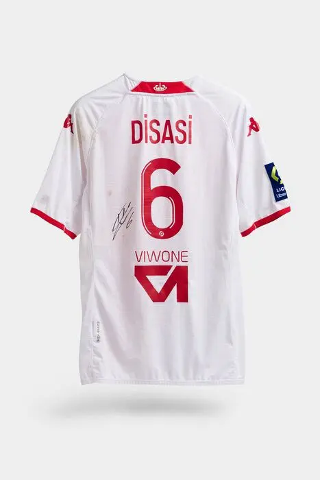 AS Monaco vs. PSG - Ligue 1 - Axel Disasi - Gedragen en