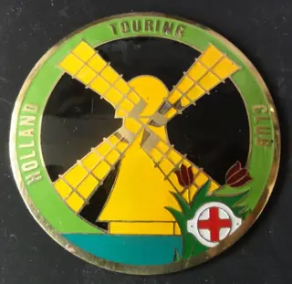 Embleem/mascotte/kenteken - Holland Touring Club Badge -
