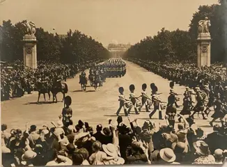 Associated Press - King Edwards first and only Trooping the