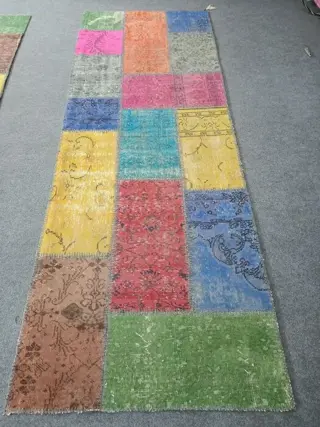 Patchwork - Tapijt - 86 cm - 243 cm