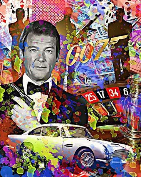 Poster/prent - Bond by Raffaele De Leo/Limited edition