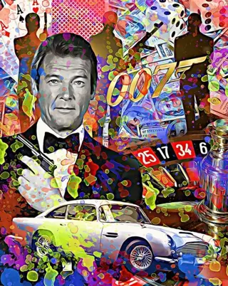 Poster/prent - Bond by Raffaele De Leo/Limited edition
