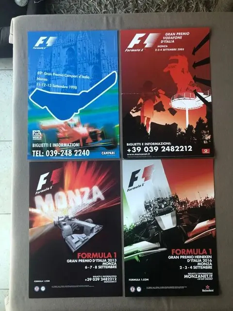 Monza Grand Prix - Formule 1 - Poster