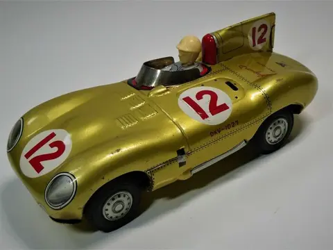 Tomy (Japan) # - blikken JAGUAR D-type RACER Rn:12