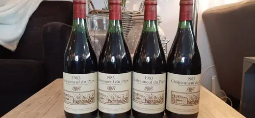 1983 Chateauneuf-du-Pape Robbers&amp;van den Hoogen -